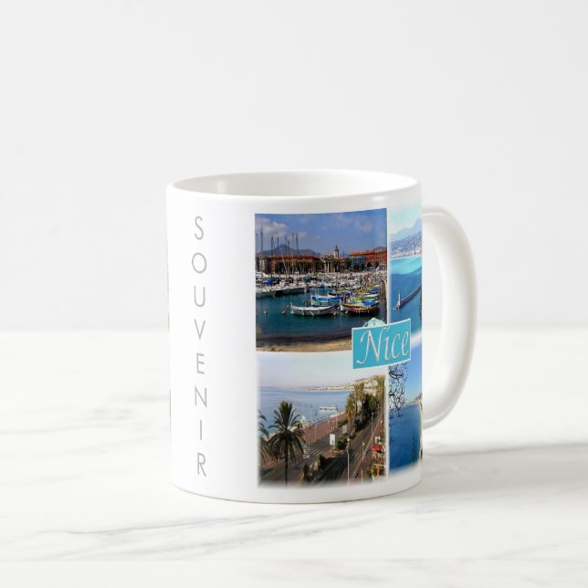 zFR045 NICE, Provence, France, Coffee Mug (Front Right)