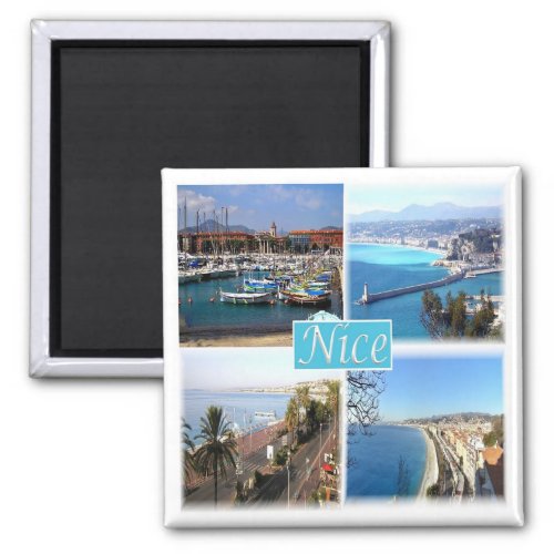 zFR045 NICE Provence France Fridge Magnet