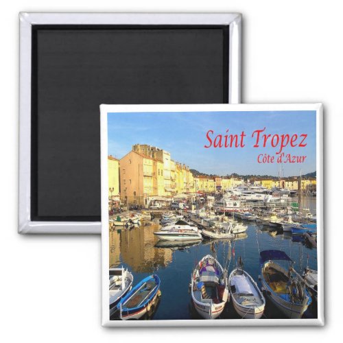 zFR078 SAINT TROPEZ French Riviera France Fridge Magnet