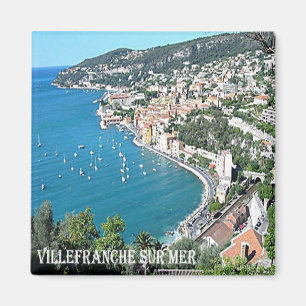 zFR083 VILLEFRANCHE SUR MER French Riviera, Fridge Magnet