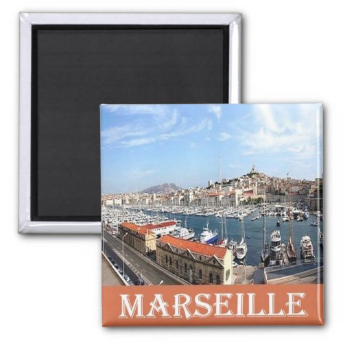 zFR087 MARSEILLE MARS French Riviera Fridge  Magnet