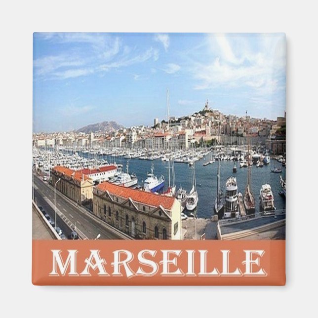 zFR087 MARSEILLE MARS, French Riviera, Fridge  Magnet (Front)
