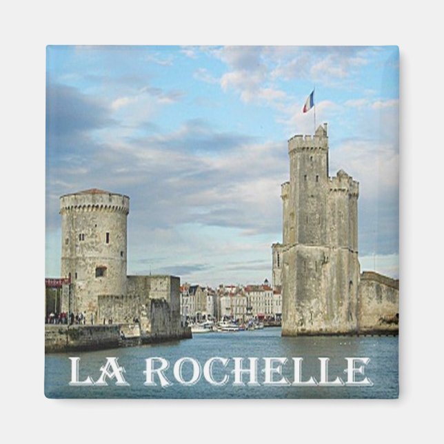 zFR091 LA ROCHELLE, French Riviera, France, Fridge Magnet (Front)