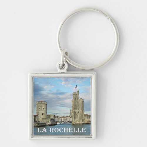 zFR091 LA ROCHELLE French Riviera France Keychain