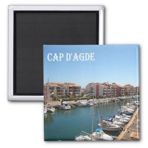 zFR103 CAP DAGDE French Riviera France Fridge Magnet