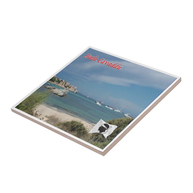 zFR116 CAVALLO island, Ceramic Tile (Side)