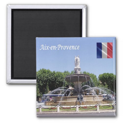 zFR141 AIX EN PROVENCE France Fridge Magnet