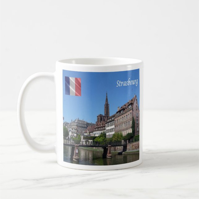 zFR142 STRASBOURG, France, Coffee Mug (Left)