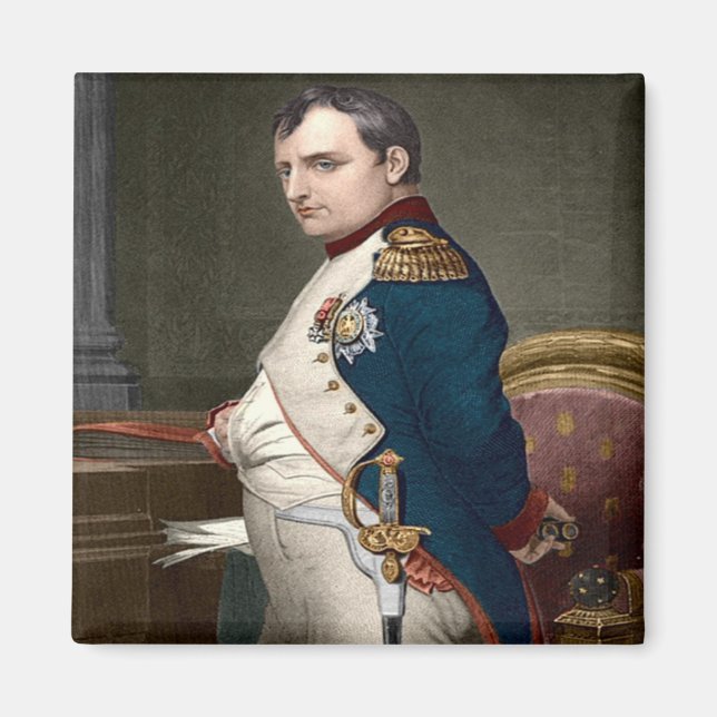 ZFR152 NAPOLEON BONAPARTE, France, Fridge Magnet (Front)