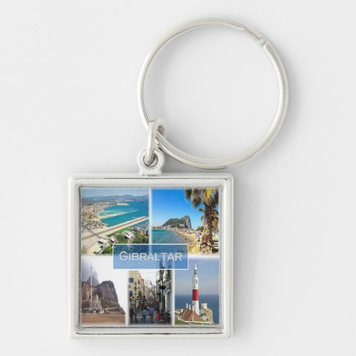 zGI004 GIBRALTAR Europe Keychain