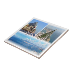zGI005 GIBRALTAR, Europe, Ceramic Tile