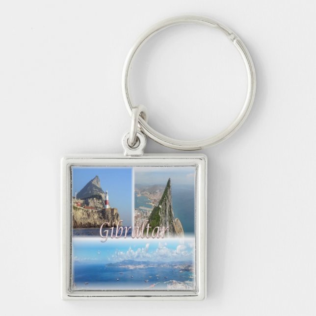 zGI005 GIBRALTAR, Europe, Keychain (Front)