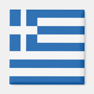 zGR001 Greece - Flag - Fridge Magnet