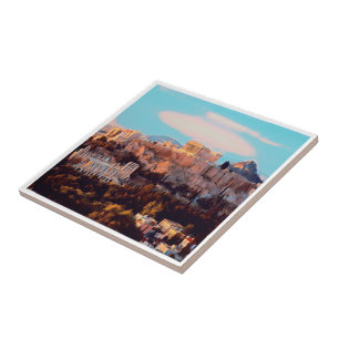 zGR009 ATHENS, Acropolis, Greece, Ceramic Tile