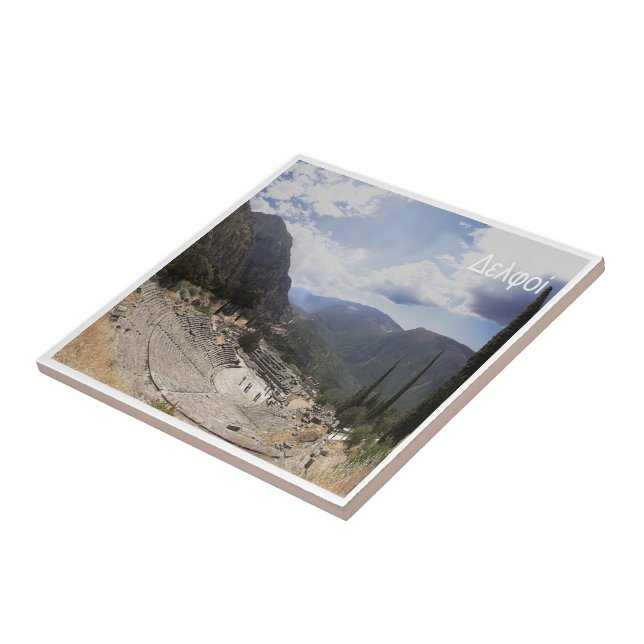zGR061 DELPHI Greece, Ceramic Tile (Side)