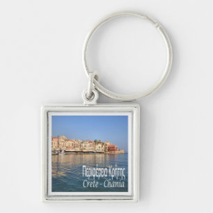 zGR062 CRETE CHANIA, Greece, Keychain