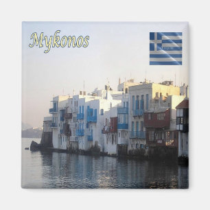 zGR115 MYKONOS, Chora, Greece, Fridge Magnet