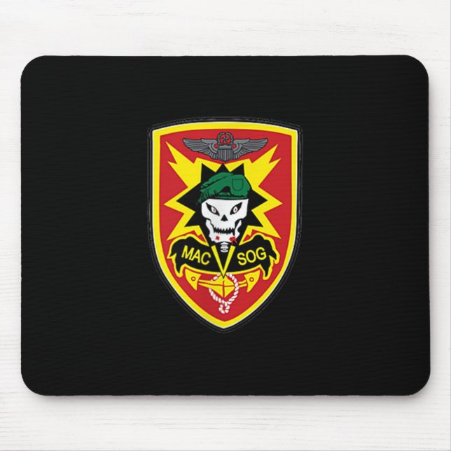 Zgxblwjhbsy Creations Co Macv-sog Vietnam War Mili Mouse Pad (Front)