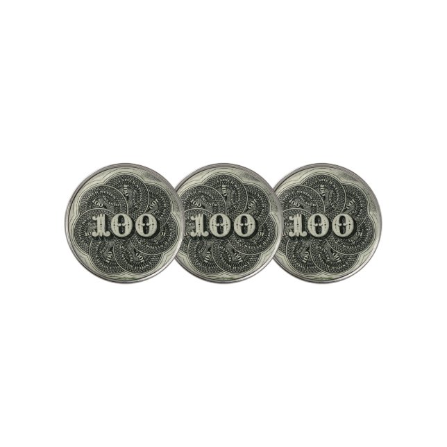 ZH100 GOLF BALL MARKER (3 Up)