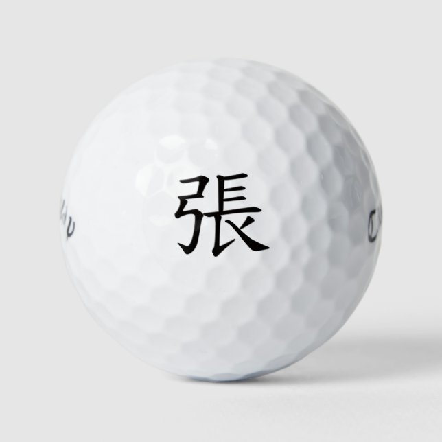 Zhang Personalized Golf Ball (Front)