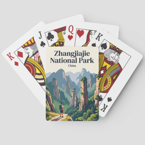 Zhangjiajie National Park China Poker Cards