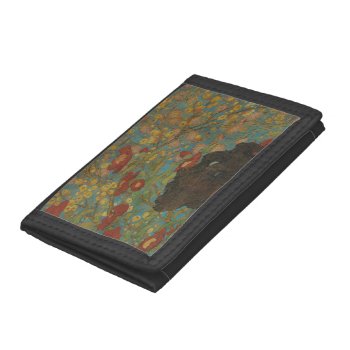 Zhao Chang - Picture Of The New Year (modified) Tri-fold Wallet by niceartpaintings at Zazzle