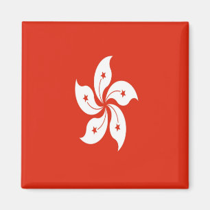 zHK001 FLAG Hong Kong, Fridge Magnet