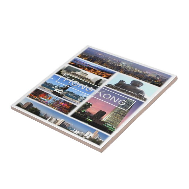 zHK012 HONG KONG, Asia, Ceramic Tile (Side)