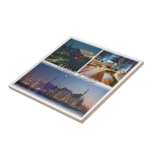 zHK013  HONG KONG, Asia, Ceramic Tile