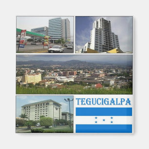 zHN010 TEGUCIGALPA, Mosaic, Honduras, Fridge Magnet