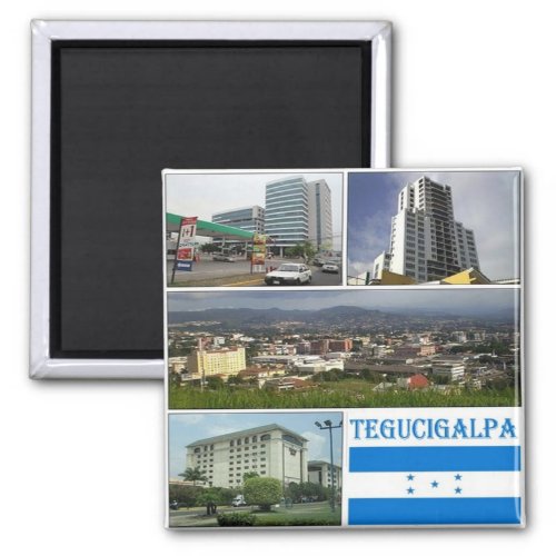 zHN010 TEGUCIGALPA Mosaic  Honduras Fridge Magnet