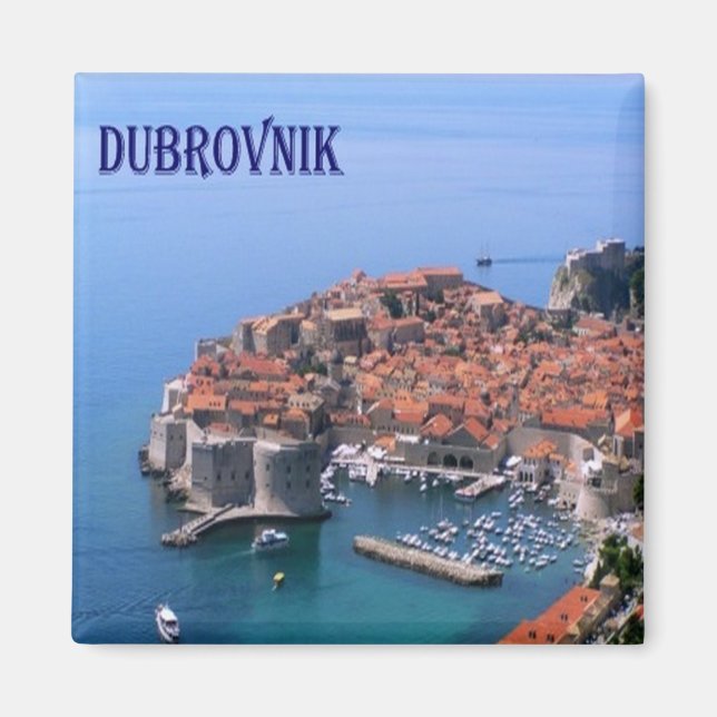zHR017  DUBROVNIK, Croatia,  Fridge Magnet (Front)
