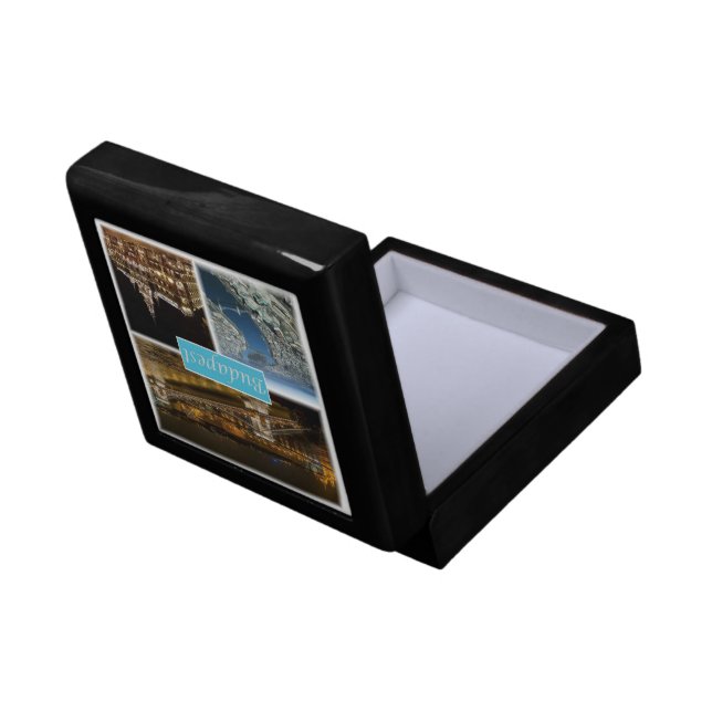 zHU003 BUDAPEST Hungary, Gift Box (Back Open)