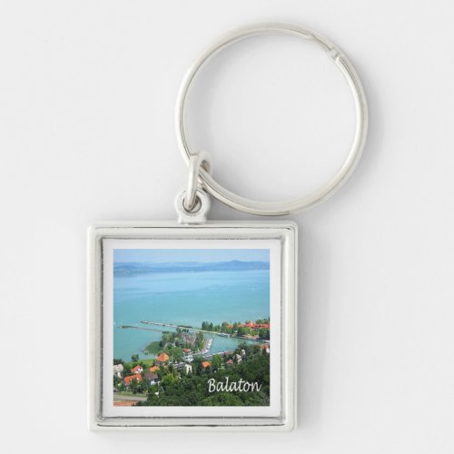 zHU009  BALATON Hungary Europe Keychain