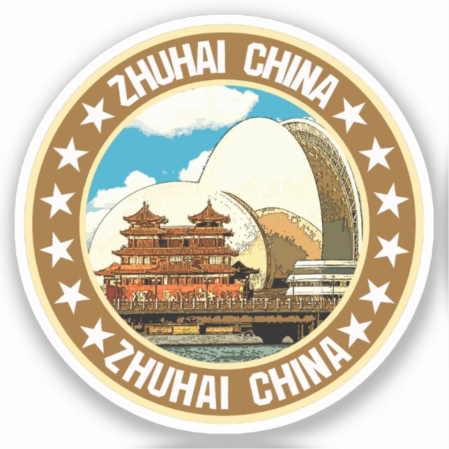 Zhuhai                                             sticker (Front)