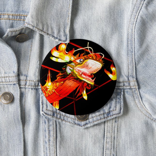 Zhulong Fire Dragon  Button (In Situ)