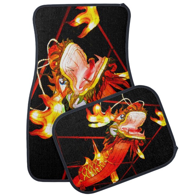 Zhulong Fire Dragon  Car Floor Mat (Set)