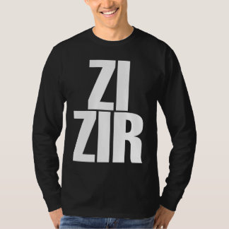 Zi Zir Big Obvious Nonbinary Pronouns T-Shirt