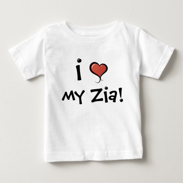 Zia Love Baby T-Shirt (Front)