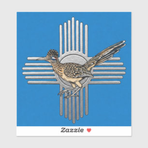 Zia Road Runner Sticker