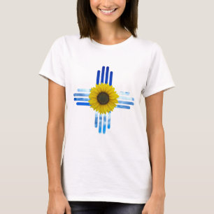 Zia Sky and Sunflower T-Shirt