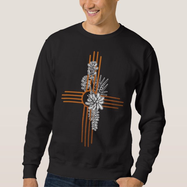Zia Succulents Sweatshirt (Front)