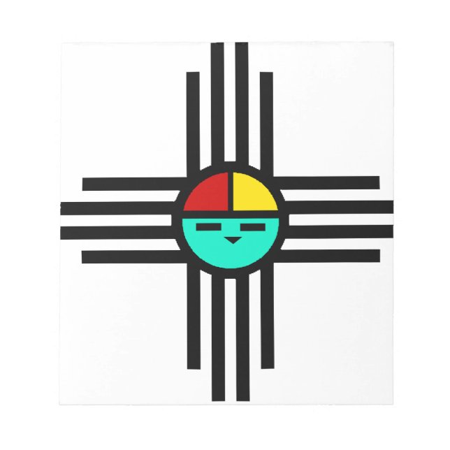 Zia Sun God Notepad (Front)