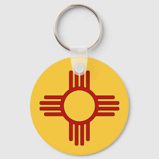 Zia Sun Keychain