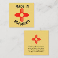 Zia Sun Made in New Mexico State Flag