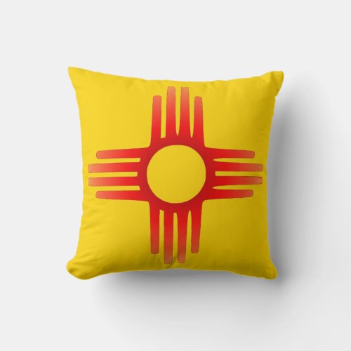 Zia Sun Symbol Pillow