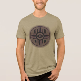 zia symbol tribal glow Tri-Blend shirt