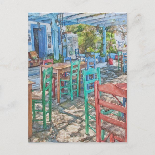 Zia Village, Kos Island, Greece Postcard (Front)