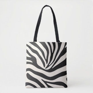Zibbra-Inspired Striped Tote