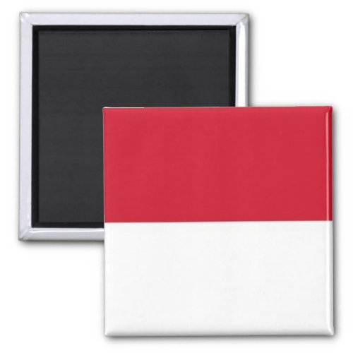 zID001 Indonesian FLAG Indonesia Fridge Magnet